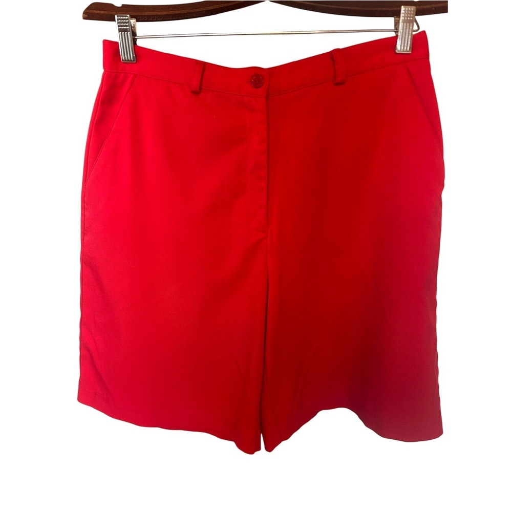 Vintage Lily's of Beverly Hills Red Shorts Size 8